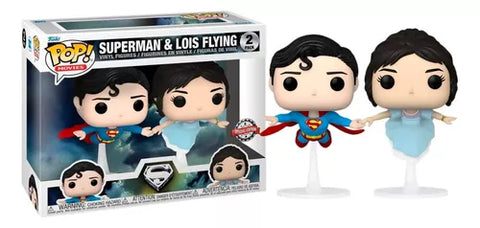 Superman & Lois Flying - DC Superman 2 Pack (édition spéciale)