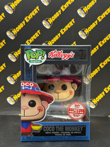 Coco The Monkey #57 - NFT Release 1640 pcs - Pop Digital Kellogg's