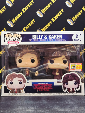 Billy & Karen 2 Pack - SDCC 2018 Excl. - Stranger Things