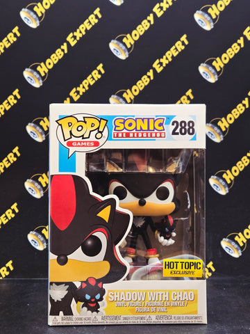 Shadow With Chao #288 - Hot Topic Excl. - Sonic The Hedgehog