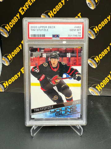 Tim Stutzle Young Guns PSA 10 - Ottawa Senators