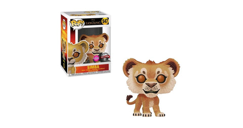 Simba - Disney The Lion King #547 (Flocked) (Box Lunch Exclusive)