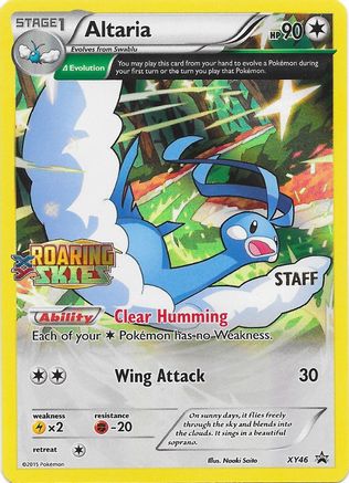 Altaria - XY46 (Prerelease) [Staff] (XY46) [XY Promos] Holofoil - Promo