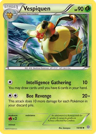 Vespiquen (010/98) [XY  Ancient Origins] - Uncommon