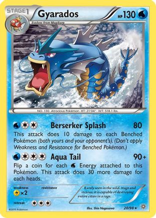 Gyarados (020/98) [XY  Ancient Origins] - Rare
