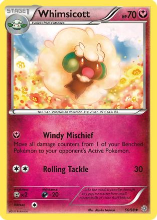 Whimsicott (056/98) [XY  Ancient Origins] - Uncommon