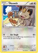 Meowth (061/98) [XY  Ancient Origins] Reverse Holofoil - Common