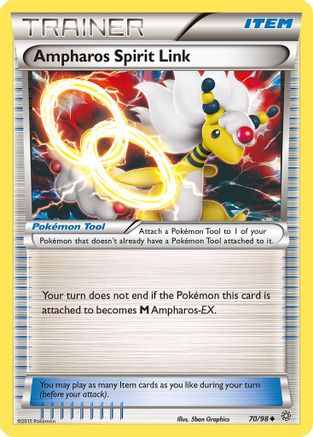 Ampharos Spirit Link (070/98) [XY  Ancient Origins] - Uncommon
