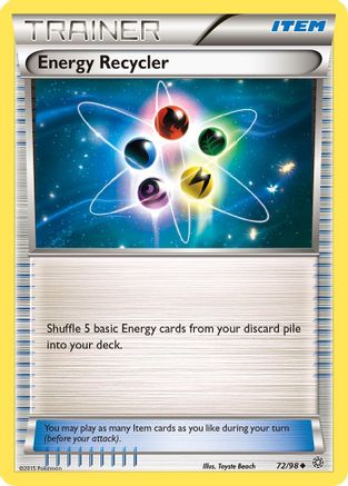 Energy Recycler (072/98) [XY  Ancient Origins] Reverse Holofoil - Uncommon