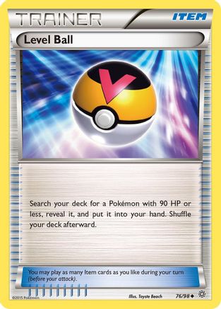 Level Ball (076/98) [XY  Ancient Origins] - Uncommon