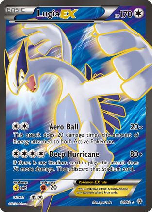 Lugia EX (94 Full Art) (94/98) [XY  Ancient Origins] Holofoil - Ultra Rare