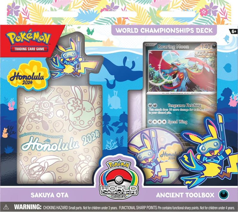 POKEMON  -  2024 WORLD CHAMPIONSHIPS DECK - ROARING MOON