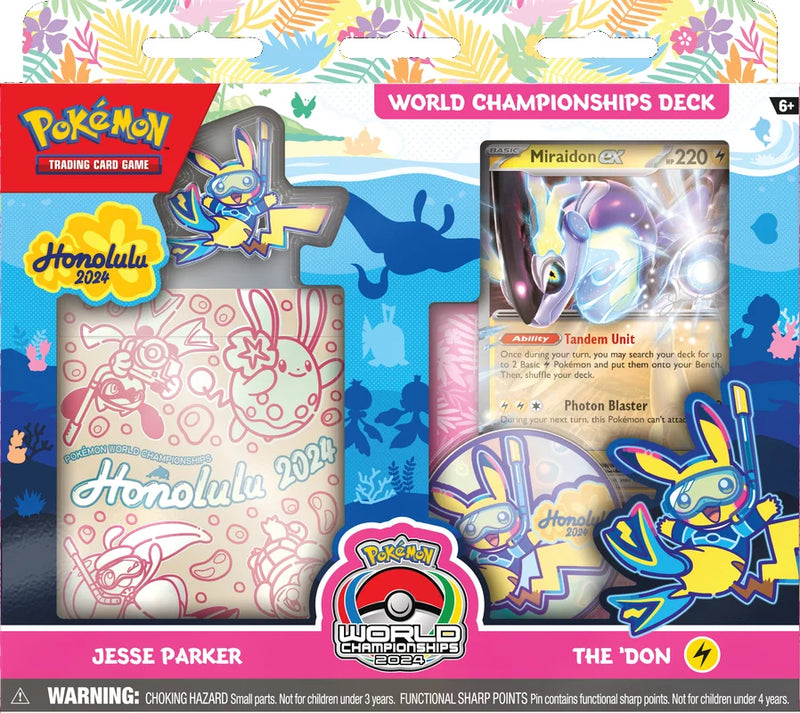 POKEMON  -  2024 WORLD CHAMPIONSHIPS DECK - MIRAIDON EX