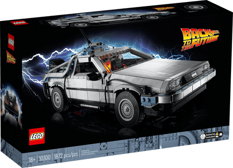 Back to the Future Time Machine - Lego ICONS (10300) - NEW