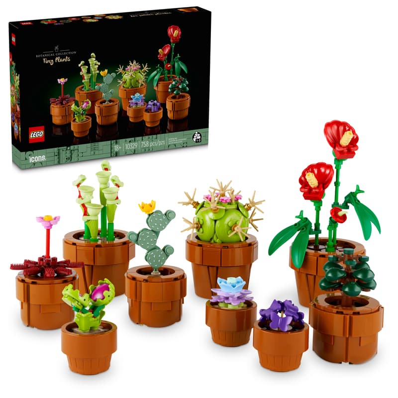 Tiny Plants - Lego Botanicals (10329) - NEW