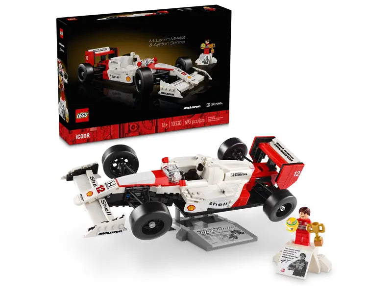 McLaren MP4/4 & Ayrton Senna - Lego Icons (10330) - NEW / SEALED