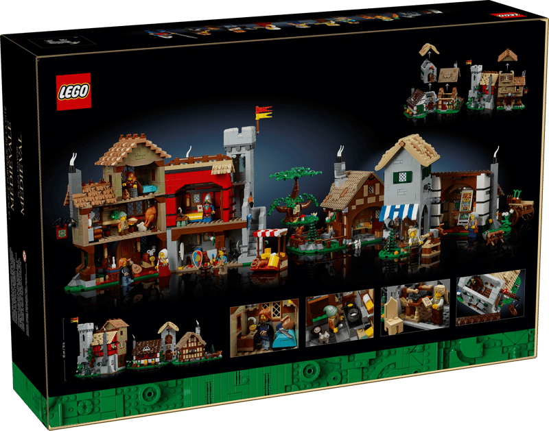 Medieval Town Square - Lego ICONS (10332) - NEW