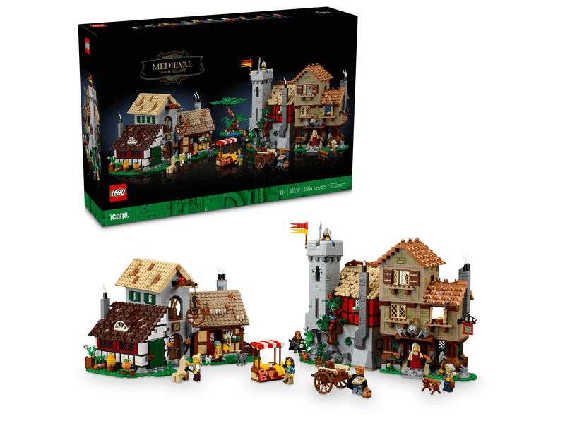 Medieval Town Square - Lego ICONS (10332) - NEW