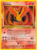 Moltres (027/62) [Fossil] 1st Edition - Rare