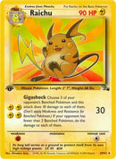 Raichu (029/62) [Fossil] 1st Edition - Rare