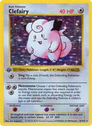 Clefairy (5) [Base Set Shadowless] 1st Edition Holofoil - Holo Rare