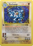 Machamp (Base Set Shadowless) (008/102) [Deck Exclusives] 1st Edition Holofoil - Holo Rare