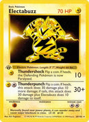 Electabuzz (20) [Base Set Shadowless] 1st Edition - Rare