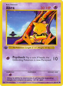 Abra (043) [Base Set Shadowless] 1st Edition - Common