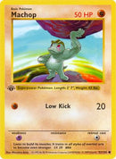 Machop (052) [Base Set Shadowless] 1st Edition - Common