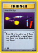Item Finder (074/102) [Base Set Shadowless] 1st Edition - Rare