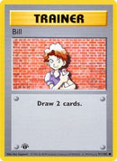 Bill (091) [Base Set Shadowless] 1st Edition - Common