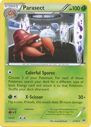 Parasect (002/162) [XY  BREAKthrough] - Rare