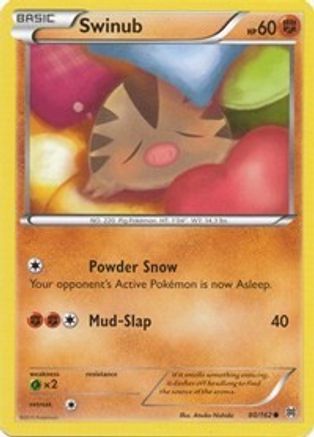 Swinub (080/162) [XY  BREAKthrough] - Common