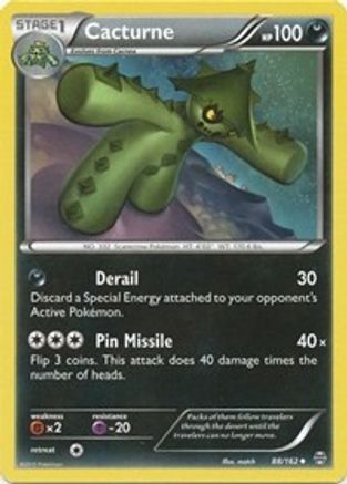 Cacturne (088/162) [XY  BREAKthrough] Reverse Holofoil - Uncommon