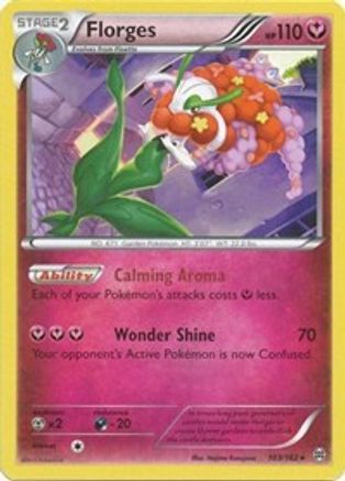 Florges (103/162) [XY  BREAKthrough] Reverse Holofoil - Rare