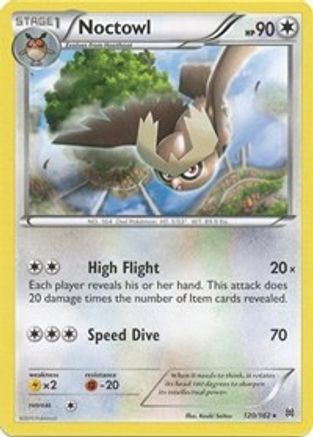 Noctowl (120/162) [XY  BREAKthrough] - Rare