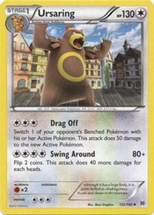 Ursaring (122/162) [XY  BREAKthrough] Reverse Holofoil - Uncommon