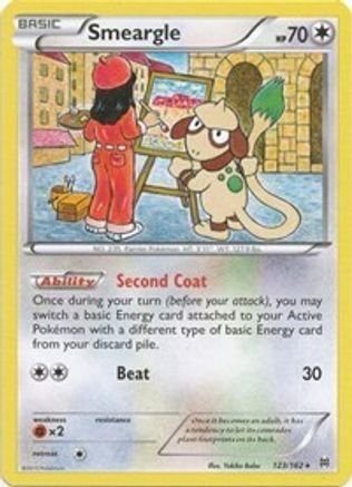 Smeargle (123/162) [XY  BREAKthrough] - Rare
