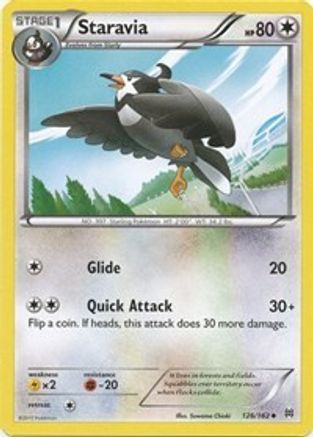 Staravia (126/162) [XY  BREAKthrough] Reverse Holofoil - Uncommon