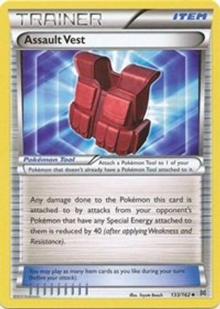 Assault Vest (133/162) [XY  BREAKthrough] Reverse Holofoil - Uncommon