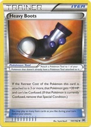Heavy Boots (141/162) [XY  BREAKthrough] Reverse Holofoil - Uncommon