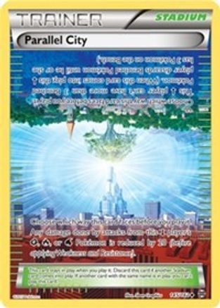 Parallel City (145/162) [XY  BREAKthrough] Reverse Holofoil - Uncommon