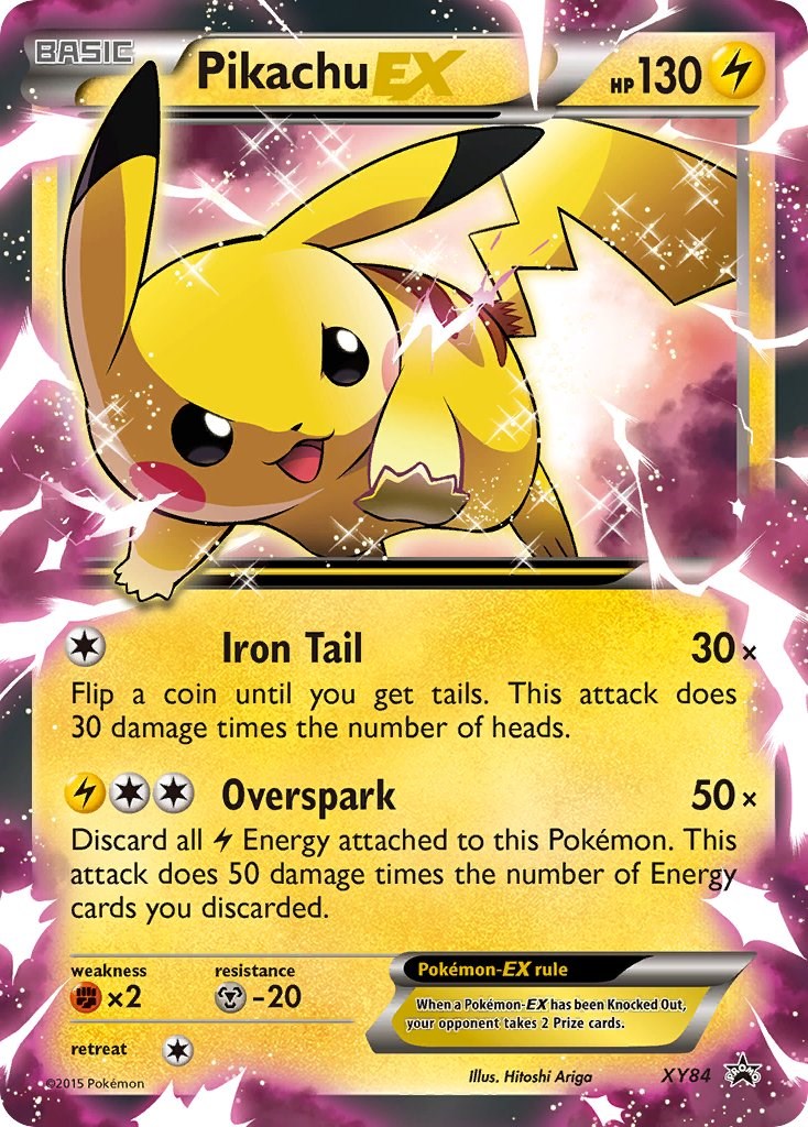 Pikachu EX - XY84 [PR - XY84]