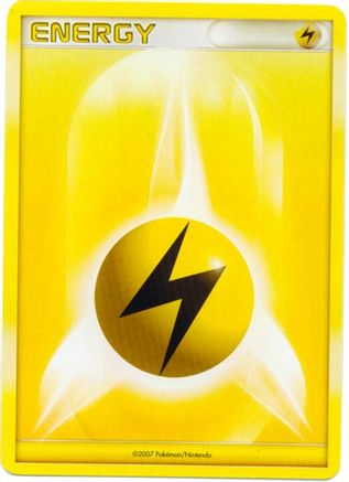 Lightning Energy (2007-2008 League Promo) [League & Championship Cards] Holofoil - Promo