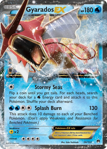 Gyarados EX [BKP - 26/122]
