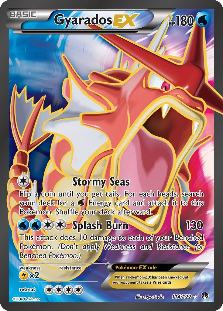 Gyarados EX (Full Art) [BKP - 114/122]