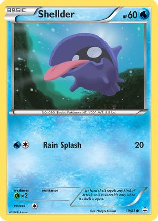 Shellder (019/83) [Generations] Reverse Holofoil - Common