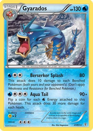 Gyarados (023/83) [Generations] Reverse Holofoil - Rare