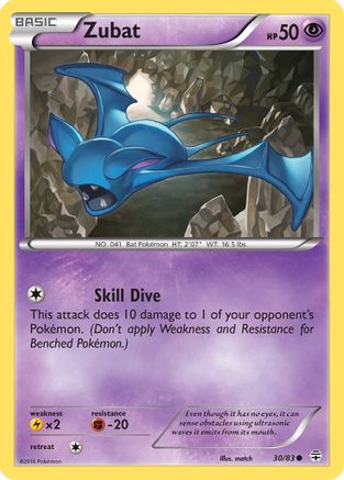 Zubat (030/83) [Generations] Reverse Holofoil - Common