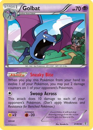 Golbat (031/83) [Generations] Reverse Holofoil - Uncommon